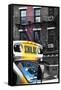 School bus - New York - United States-Philippe Hugonnard-Framed Stretched Canvas