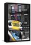 School bus - New York - United States-Philippe Hugonnard-Framed Stretched Canvas