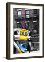 School bus - New York - United States-Philippe Hugonnard-Framed Photographic Print