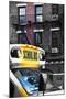 School bus - New York - United States-Philippe Hugonnard-Mounted Photographic Print