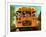 "School Bus," September 22, 1962-Erik Blegvard-Framed Giclee Print