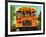 "School Bus," September 22, 1962-Erik Blegvard-Framed Giclee Print