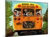 "School Bus," September 22, 1962-Erik Blegvard-Mounted Giclee Print