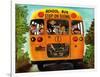 "School Bus," September 22, 1962-Erik Blegvard-Framed Giclee Print