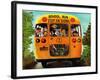 "School Bus," September 22, 1962-Erik Blegvard-Framed Giclee Print