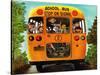 "School Bus," September 22, 1962-Erik Blegvard-Stretched Canvas