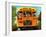 "School Bus," September 22, 1962-Erik Blegvard-Framed Giclee Print