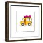 School Bus-null-Framed Premium Giclee Print