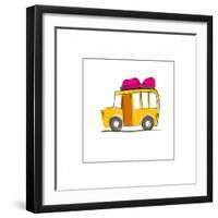 School Bus-null-Framed Giclee Print