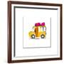 School Bus-null-Framed Giclee Print