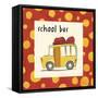School Bus-null-Framed Stretched Canvas