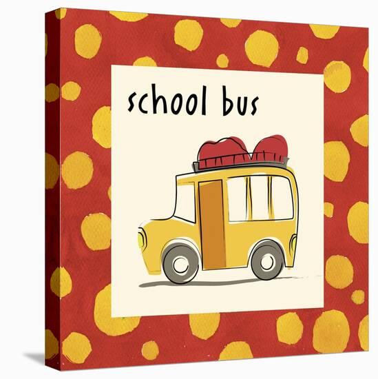 School Bus-null-Stretched Canvas