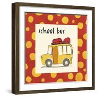 School Bus-null-Framed Giclee Print