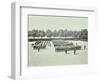 School Cadet Battalion on Parade, Hackney Downs School, London, 1911-null-Framed Photographic Print