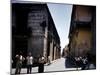 School Children and Passersby on St Ignaco Street in Havana, Cuba-Eliot Elisofon-Mounted Photographic Print