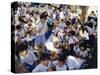 School Children at the End of the Day at School, Ho Chi Minh City, Vietnam, Indochina-Tim Hall-Stretched Canvas