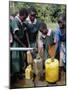 School Children at Water Pump, Kenya, East Africa, Africa-Liba Taylor-Mounted Photographic Print