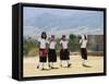 School Children, Cuilapan, Oaxaca, Mexico, North America-R H Productions-Framed Stretched Canvas