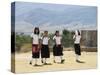School Children, Cuilapan, Oaxaca, Mexico, North America-R H Productions-Stretched Canvas