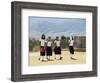 School Children, Cuilapan, Oaxaca, Mexico, North America-R H Productions-Framed Photographic Print