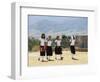 School Children, Cuilapan, Oaxaca, Mexico, North America-R H Productions-Framed Photographic Print