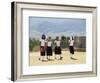 School Children, Cuilapan, Oaxaca, Mexico, North America-R H Productions-Framed Photographic Print