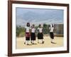 School Children, Cuilapan, Oaxaca, Mexico, North America-R H Productions-Framed Photographic Print