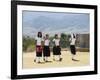 School Children, Cuilapan, Oaxaca, Mexico, North America-R H Productions-Framed Photographic Print