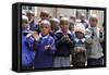 School Children of the Nanyuki Children's Home, Nanyuki, Kenya, Africa-Kymri Wilt-Framed Stretched Canvas