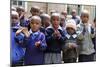 School Children of the Nanyuki Children's Home, Nanyuki, Kenya, Africa-Kymri Wilt-Mounted Photographic Print