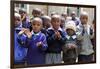 School Children of the Nanyuki Children's Home, Nanyuki, Kenya, Africa-Kymri Wilt-Framed Photographic Print