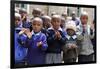 School Children of the Nanyuki Children's Home, Nanyuki, Kenya, Africa-Kymri Wilt-Framed Photographic Print