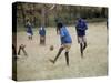 School Children Playing Football, Western Area, Kenya, East Africa, Africa-Liba Taylor-Stretched Canvas