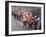 School Children Walking to School with Book Bags on their Backs, East Germany-Ralph Crane-Framed Photographic Print