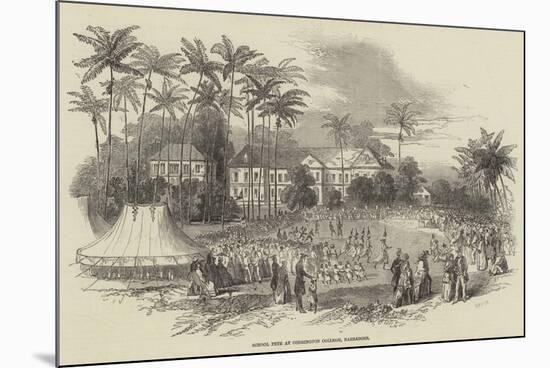 School Fete at Codrington College, Barbadoes-null-Mounted Giclee Print