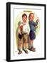 "School Fight,"September 12, 1936-Frances Tipton Hunter-Framed Giclee Print