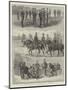 School for Cavalry of the Auxiliary Forces at Aldershott-null-Mounted Premium Giclee Print