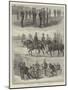 School for Cavalry of the Auxiliary Forces at Aldershott-null-Mounted Giclee Print