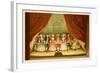 School for Scandal: Cast on Stage-Lucius Rossi-Framed Art Print