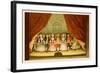 School for Scandal: Cast on Stage-Lucius Rossi-Framed Art Print