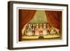 School for Scandal: Cast on Stage-Lucius Rossi-Framed Premium Giclee Print