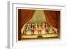 School for Scandal: Cast on Stage-Lucius Rossi-Framed Art Print