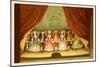 School for Scandal: Cast on Stage-Lucius Rossi-Mounted Art Print