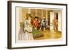 School for Scandal: Caught!-Lucius Rossi-Framed Art Print