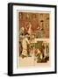 School for Scandal: Portrait Gallery-Lucius Rossi-Framed Art Print
