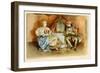 School for Scandal: Scene 1, Act 1-Lucius Rossi-Framed Art Print