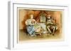 School for Scandal: Scene 1, Act 1-Lucius Rossi-Framed Art Print