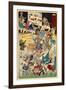 School for Spooks, No. 3 from the Series Drawings for Pleasure by Kyosai-Kyosai Kawanabe-Framed Giclee Print