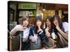 School Girls with Louis Vuitton Bags, Tokyo, Honshu, Japan-null-Stretched Canvas