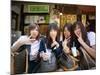 School Girls with Louis Vuitton Bags, Tokyo, Honshu, Japan-null-Mounted Photographic Print